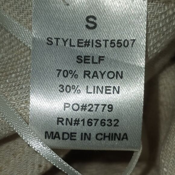 Lilyful Cream Vacay Tassel Pant Set with Fringe Sz.S NWT - Picture 9 of 13